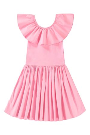 pink cotton dress MOLO KIDS | 2S25E1055476